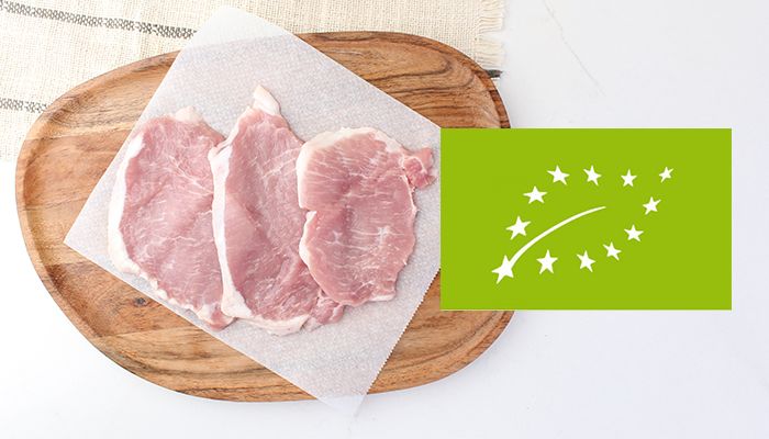 identificar la carne de cerdo ecológica