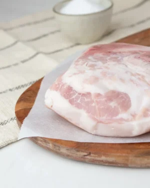Papada cerdo ecológica