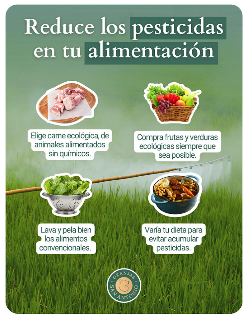 Pesticidas en la alimentación