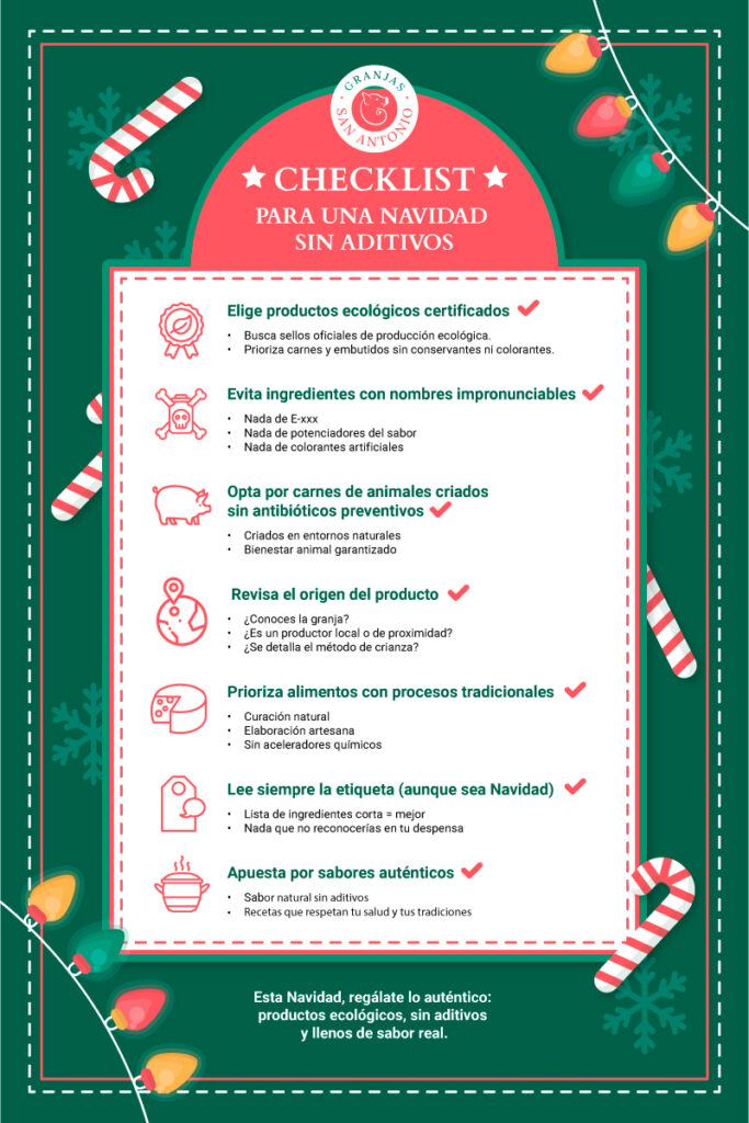 navidad sin aditivos artificiales