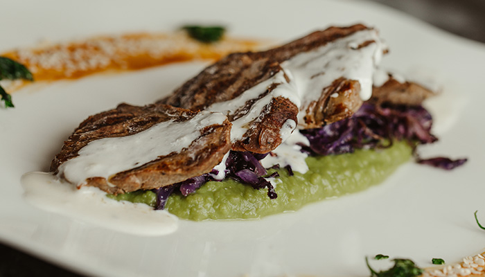 Salsa de yogur y hierbas